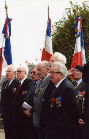 Cérémonie Sibiril 2008 Associations d'Anciens Combattants Finistère 