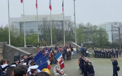 CEREMONIE DE LA COMMEMORATION DU  8 MAI 1945