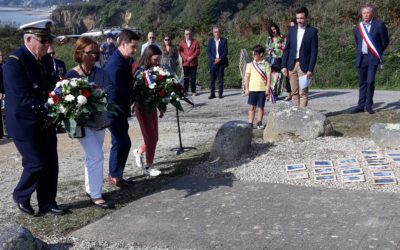 Commémoration à la stèle du Cosquer 10 septembre 2023